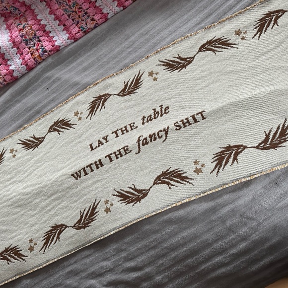 Fancy Shit Table Runner - Picture 4 of 10